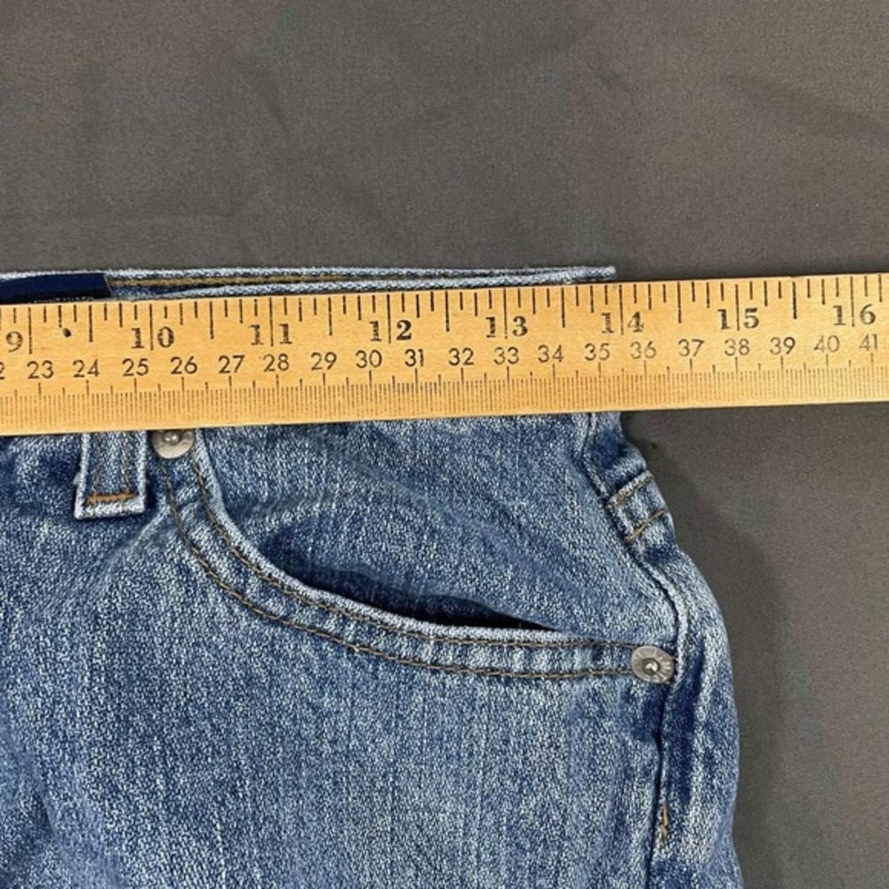 Vintage Limited Too Snoopy Joe Cool Flare Jeans Girls Size 3 JR Medium Wash - Picture 5 of 7